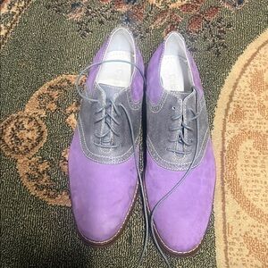 Gray & Purple Men's Shoes